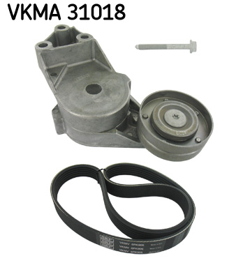 SKF VKMA 31018 Kit Cinghie Poly-V-Kit Cinghie Poly-V-Ricambi Euro